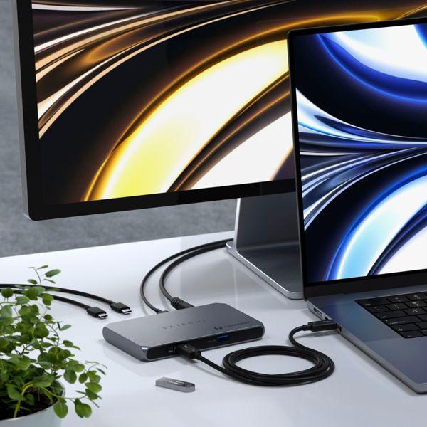 Actual product image Satechi Thunderbolt 4 Slim Hub (Thunderbolt, 5 Ports)