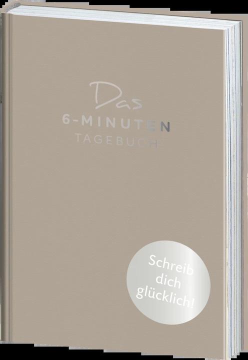 Image du produit Das 6-Minuten-Tagebuch (Allemand, Dominik Spenst, 2017)