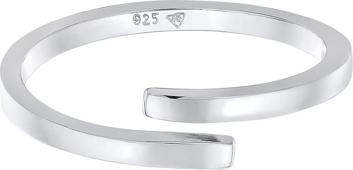 Produktbild Elli Ring Wickelring Offen Statement Geo 925 Silber (54, 925 Silber)