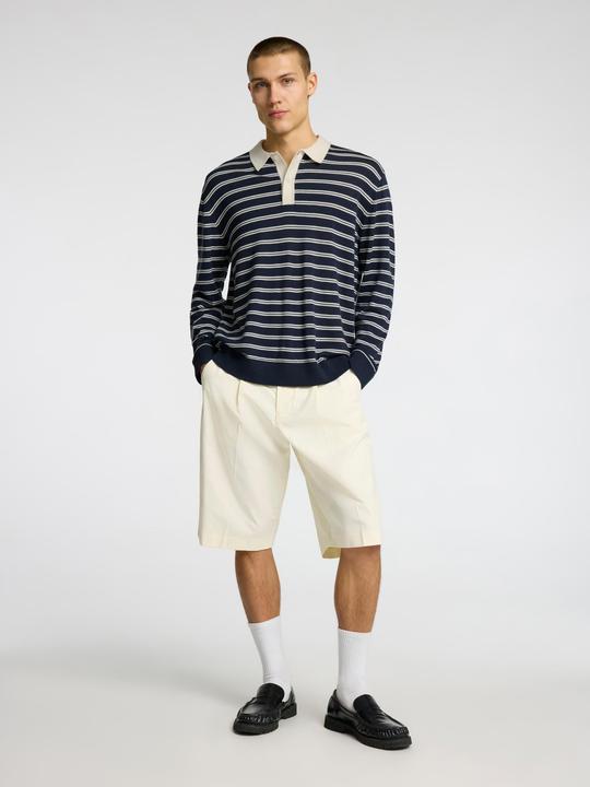 Image du produit Selected Homme 100% Merinowoll Langarm-Poloshirt (XL)