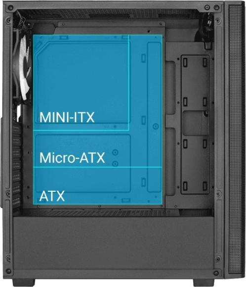 Produktbild AeroCool Designer-G-BK-v1 (ATX, Mini-ITX, mATX)
