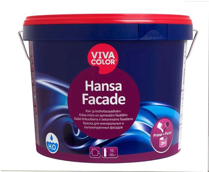Viva Color Facade Paint Hansa Facade 9l La-Alus