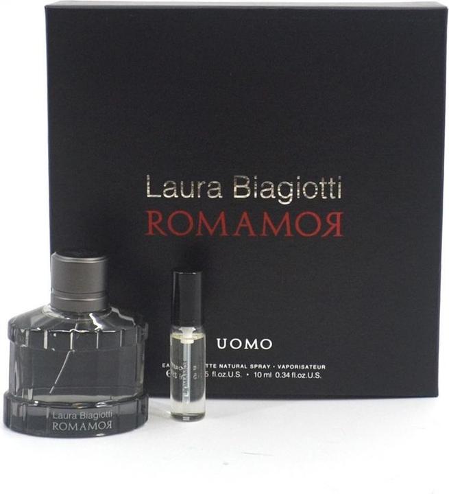 Immagine prodotto Laura Biagiotti Romamor Uomo EDT 75 ml + Purse Spray 10 ml - Set regalo (Set profumo)