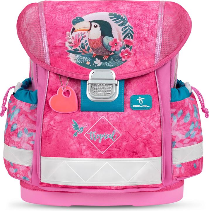Image du produit Belmil CLASSY Ensemble de sacs à dos scolaires Tropical Toucan (19 l)