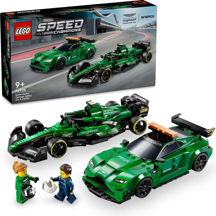 Produktbild LEGO Aston Martin Safety Car & AMR23 (76925, LEGO Speed Champions)
