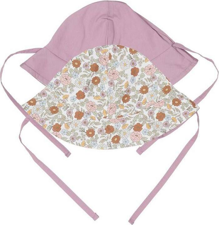 Little Dutch Wendebarer Sonnenhut Vintage Little Flowers / Mauve - size 1 (1)