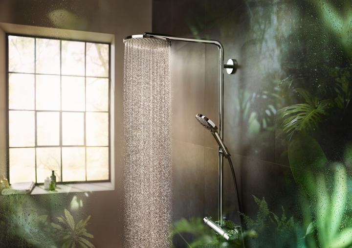 Actual product image hansgrohe HG Showerp RAINDANCE Select S 240 1jet P with Theromostat Ecostat Comfort chrome