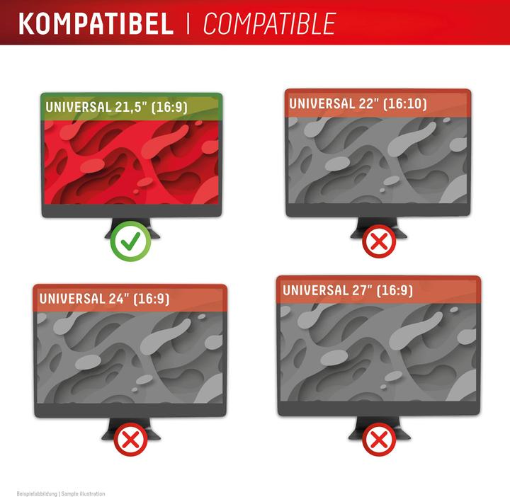 Actual product image Displex Privacy Safe, Desktop Monitor Blickschutzfilter (21.50", 16 : 9)