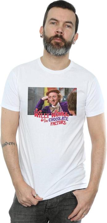 Actual product image Willy Wonka & the Chocolate Factory Mens Condescending Wonka T-Shirt (4XL)