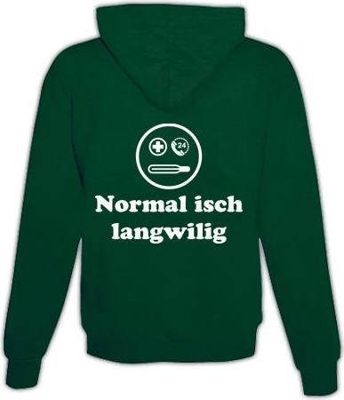 Immagine prodotto Schwesternuhr Felpa con cappuccio Boring Unisex (XL)