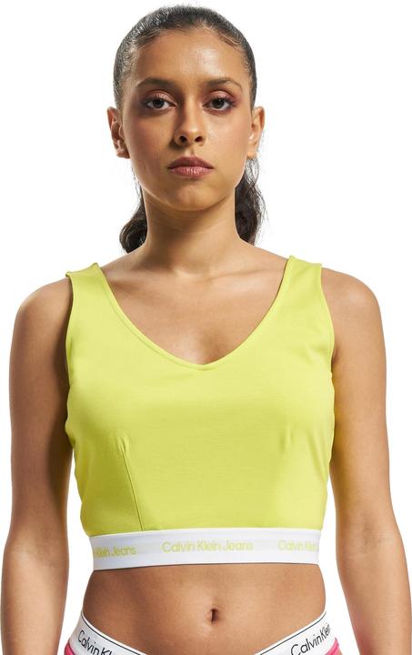 Actual product image Calvin Klein Jeans Contrast Tape Milano Bralette (Single pack, M)