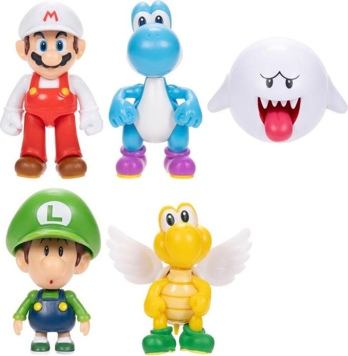 Produktbild Jakks Pacific World of Nintendo Minifiguren Super Mario Wave 49 6 cm Sortiment (8)