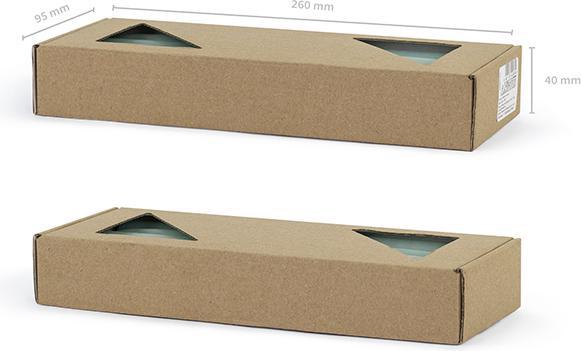 Actual product image Partydeco Stick Candles Light Blue, 24 cm