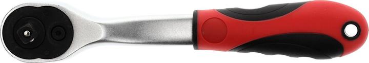 Produktbild Gedore Red red R40050009 2K-Umschaltknarre 1/4 gekröpft 145 mm Rückschwenkwinkel 10° (1/4")