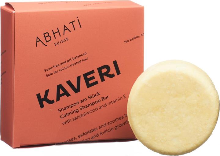 Actual product image Abhati Kaveri Calming Shampoo Bar (Solid shampoo)
