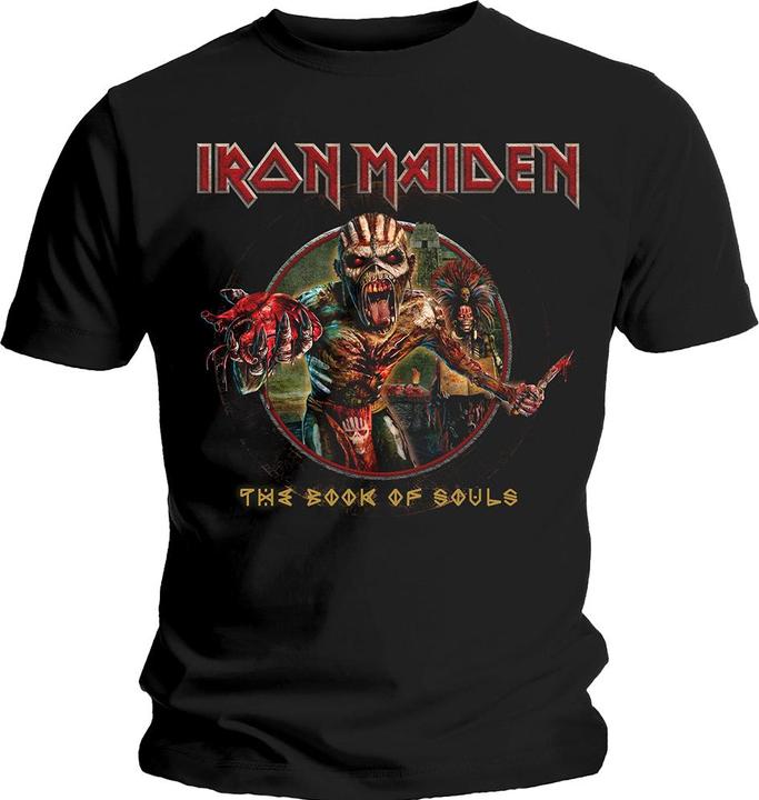 Actual product image Iron Maiden Book Of Souls Eddie Circle (S)