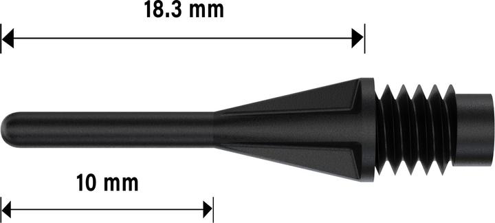Immagine prodotto Bull's Punte morbide a stella 6mm (2BA)