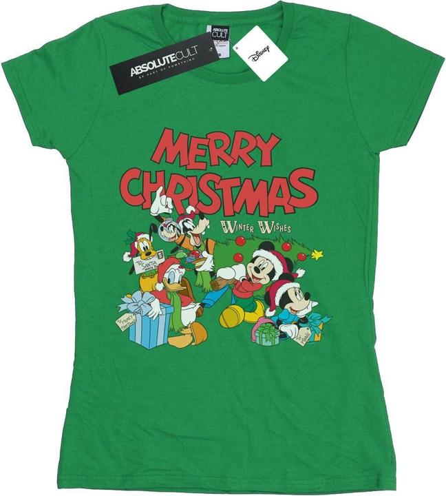 Disney Mickey And Friends Winter Wishes TShirt (XL)