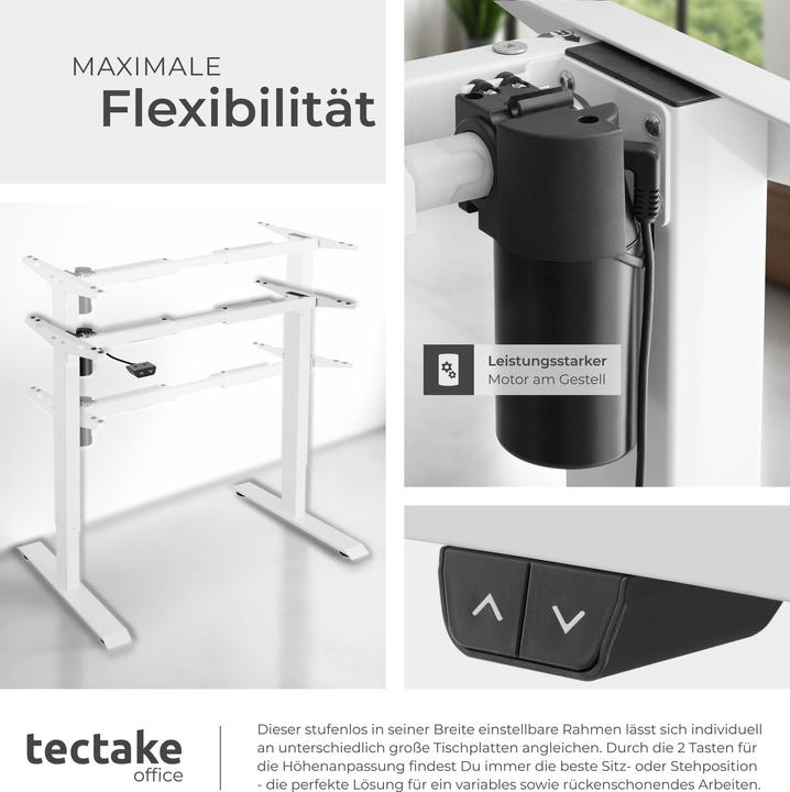 Image du produit tectake Bureau assis debout