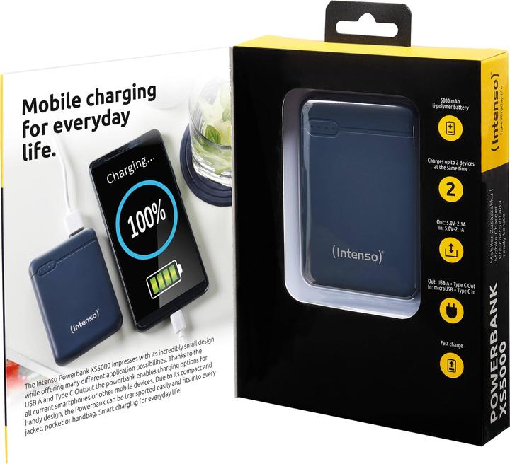 Produktbild Intenso POWER BANK USB 5000MAH/7313525 (5000 mAh, 18.50 Wh)