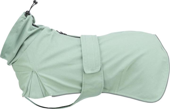 Immagine prodotto Trixie CityStyle Dublin mackintosh, L, 62 cm, salvia (L, Cappotto impermeabile per cani)