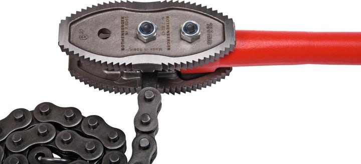 Actual product image Rothenberger Chain Pipe Wrench HEAVY DUTY (1120 mm)