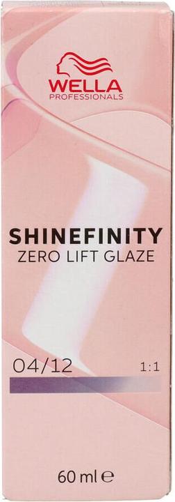 Produktbild Wella Shinefinity 04/12 Medium Chestnut Demi-Permanent Hair Color 60ml (04, 12 Medium Kastanienbraun)