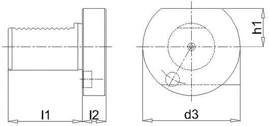 Actual product image Magni FORTIS VDI sealing plug Z2 40mm steel