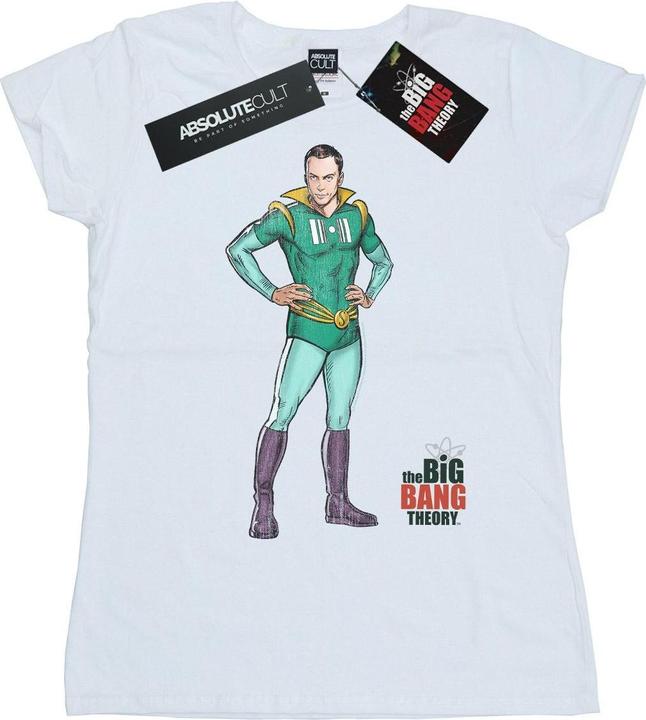 Dam Sheldon Superhero TShirt (M)