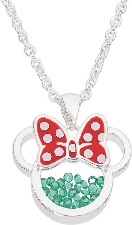 NoName MINNIE - Collier Anniversaire en Laiton Plaqué Argent - Mai (Sterling Silber)