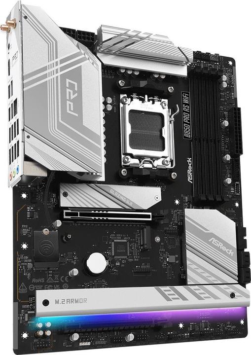 Image du produit AsRock B850 Pro RS WiFi (AM5, AMD B850, ATX)
