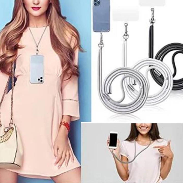 Productafbeelding Cover-Discount Universele koordketting voor mobiele telefoon bordeaux