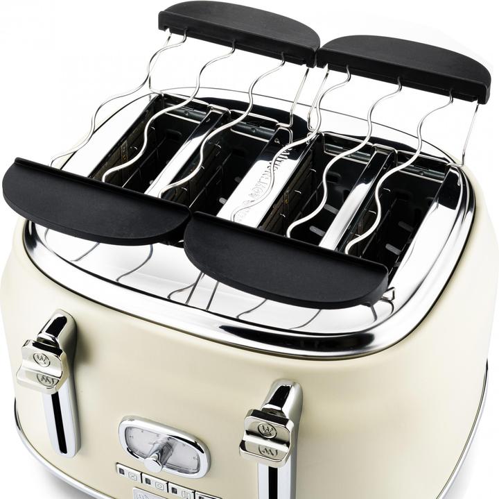 Produktbild Westinghouse Retro Frühstücksset, 4-Schlitz Toaster + Wasserkocher 1,7L (1.70 l)