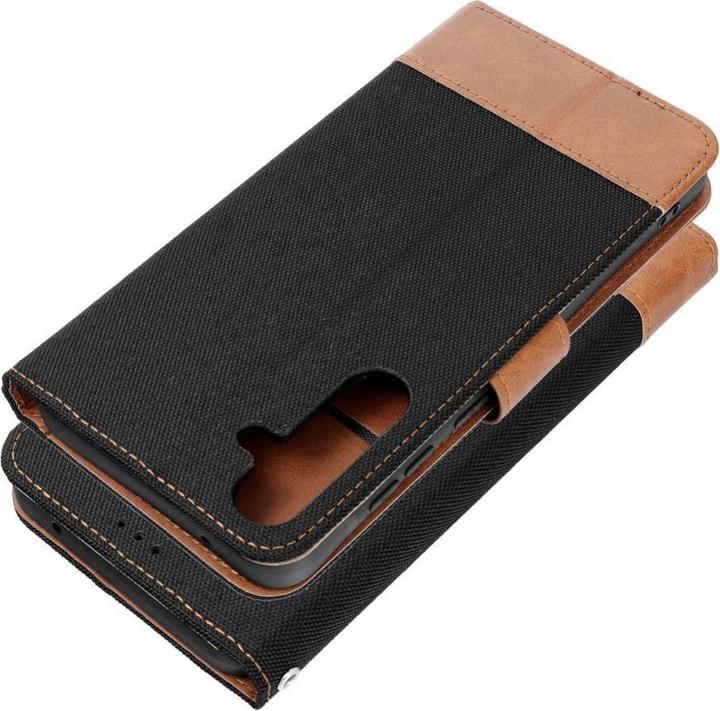 Produktbild OEM Book case JEANS Book for Xiaomi Redmi Note 14 5G black (Xiaomi Redmi Note 14 5G)