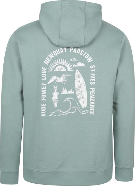 Immagine prodotto Mountain Warehouse Regional Cornwall Felpa con Cappuccio Grafica Uomo (S)