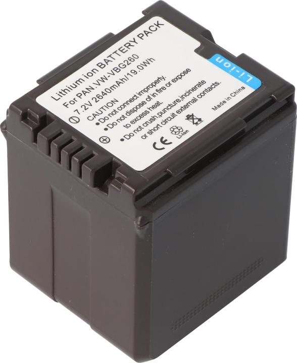 Produktbild AccuCell Akku Panasonic VW-VBG260 (Kamera Akku)