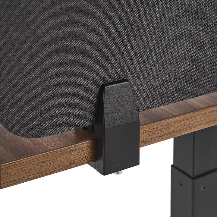 Image du produit Beliani Séparation de bureau gris foncé 72 x 40 cm WALLY (72 x 40 cm)