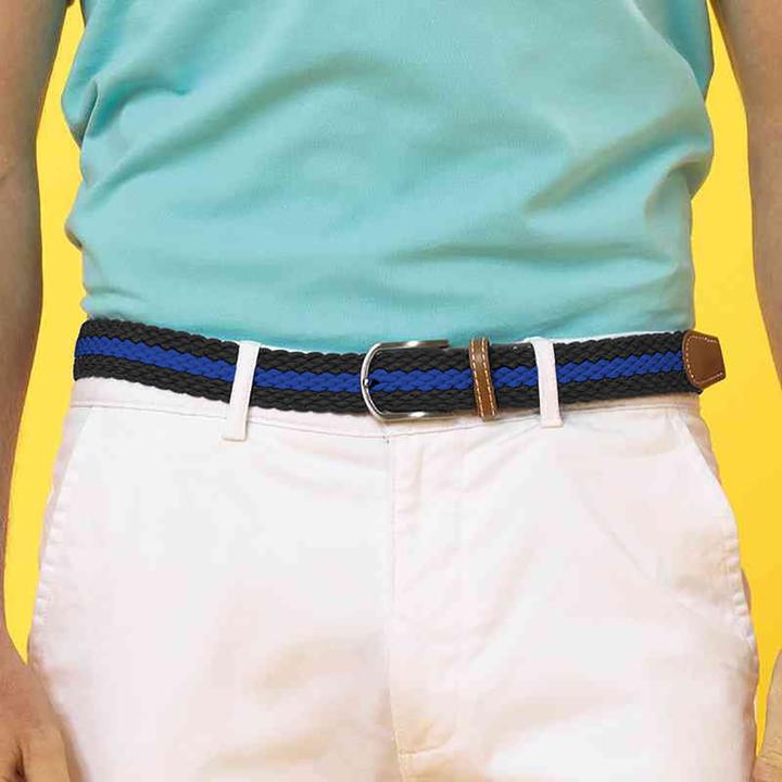 Actual product image Asquith & Fox 2 colors stripe stretch belt (One size)