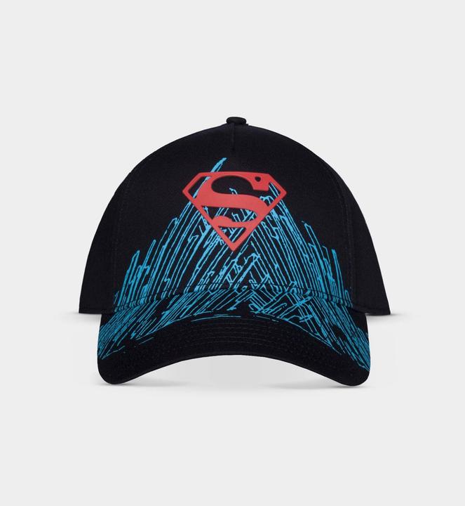 Difuzed Superman - Men's TPU Logo Cap (One Size)