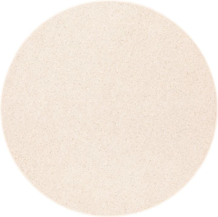 Produktbild Berber Natur Teppich Wolle Rund (133 x 133 cm)