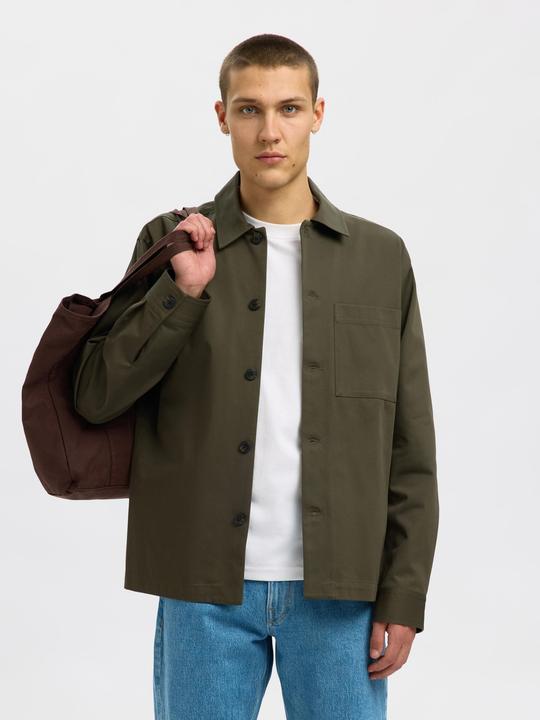 Immagine prodotto Selected Homme Regular Fit Baumwoll Overshirt (XL)