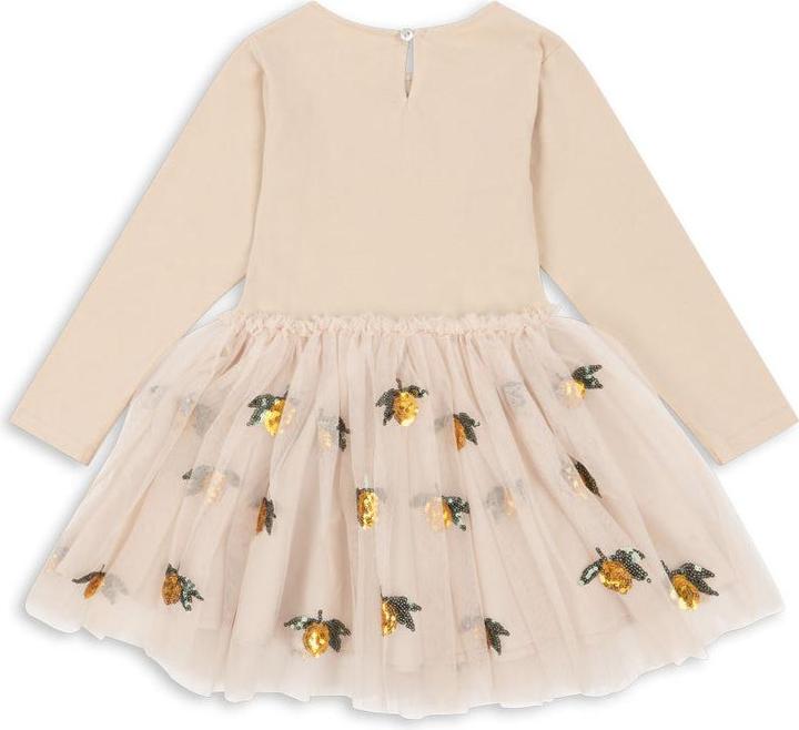 Produktbild Konges Slojd Yvonne Ballerina Kleid Lemon Sequin (122)
