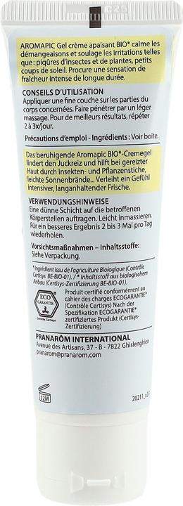 Actual product image Pranarom AROMAPIC - Beruhigende Cremegel Bio (40 ml)