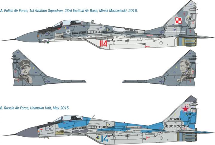 Produktbild Italeri MIG 29A Fulcrum