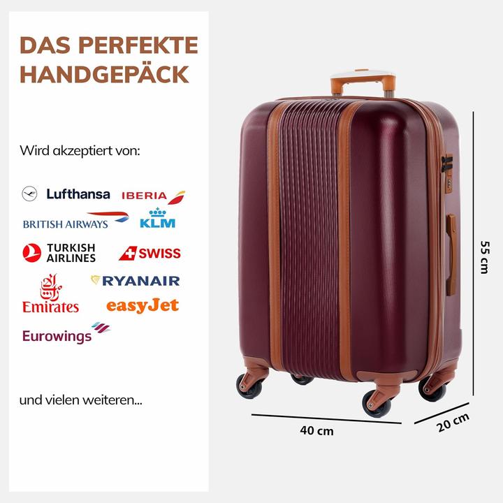 Actual product image Fergé Handgepäck Hartschalenkoffer (Hand luggage (up to 50 litres))