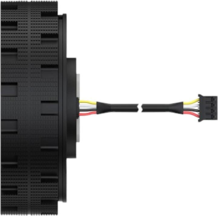 Actual product image WaveShare DDSM400 direct drive servomotor wheel LIN bus