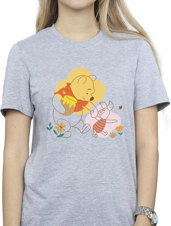Immagine prodotto Disney Winnie The Pooh Piglet Maglietta Ampia Donna (L)