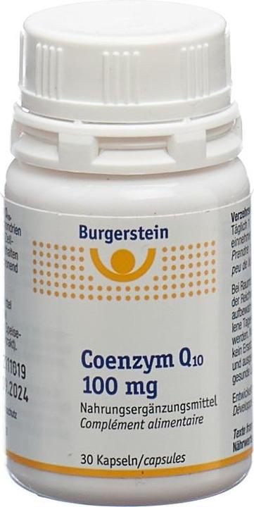 Actual product image Burgerstein Coenzym Q10 (30 Piece, Capsules, 18 g)
