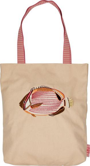 Stofftasche I love my Ocean