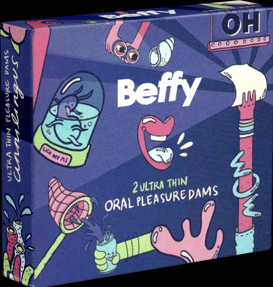 Immagine prodotto Asha International Beffy Lickpads salviette per il sesso orale (2 pz.)